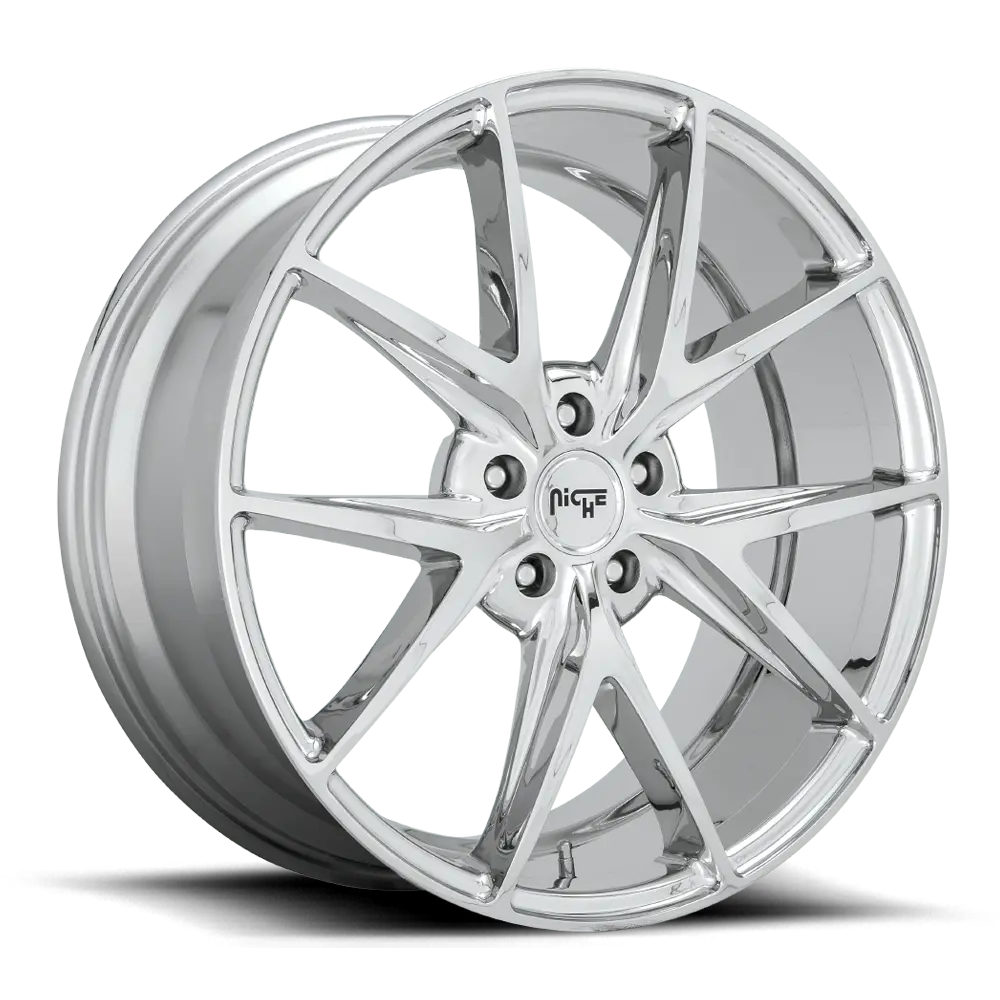 18" Niche Misano Chrome Wheel 1