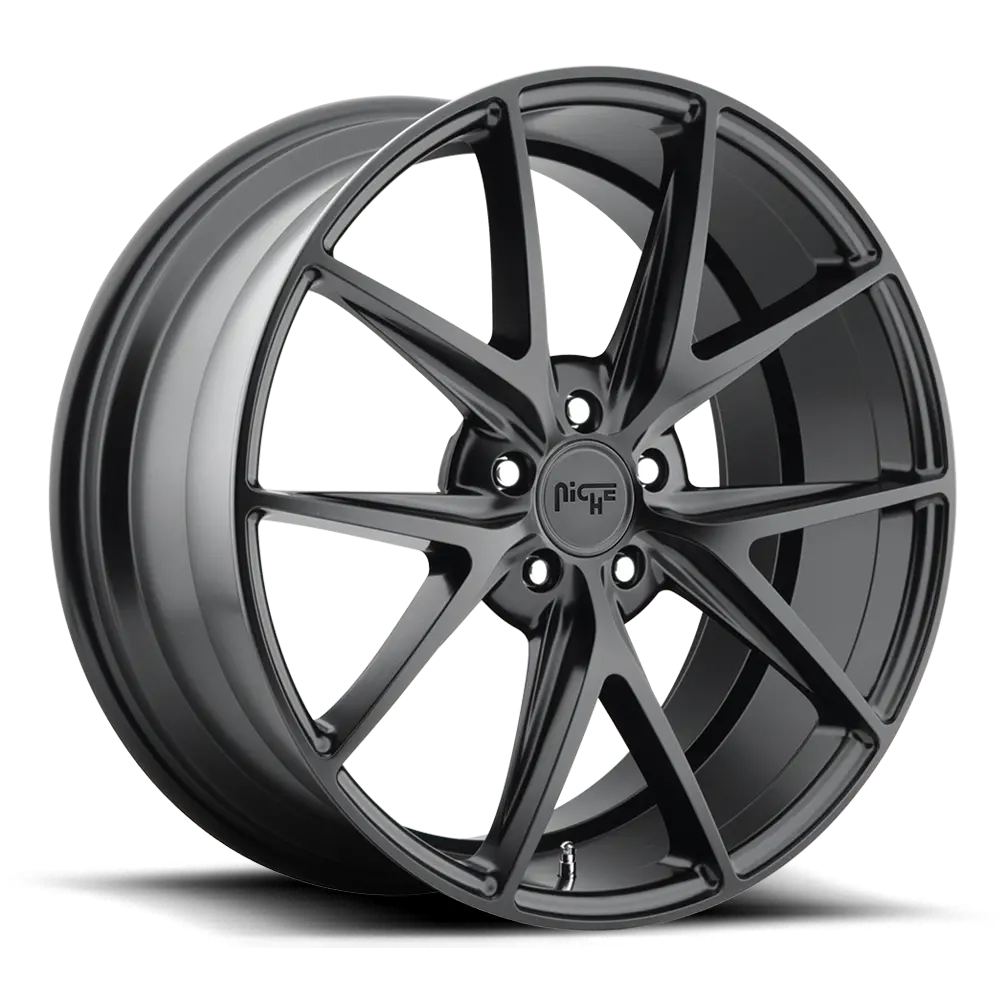 18-Inch Niche Misano Matte Black Alloy Wheel