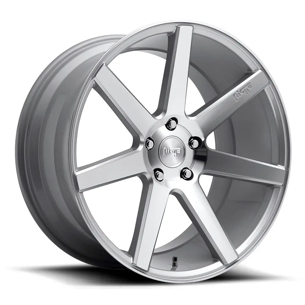 20" Niche Verona Gloss Silver Machined Wheel 1