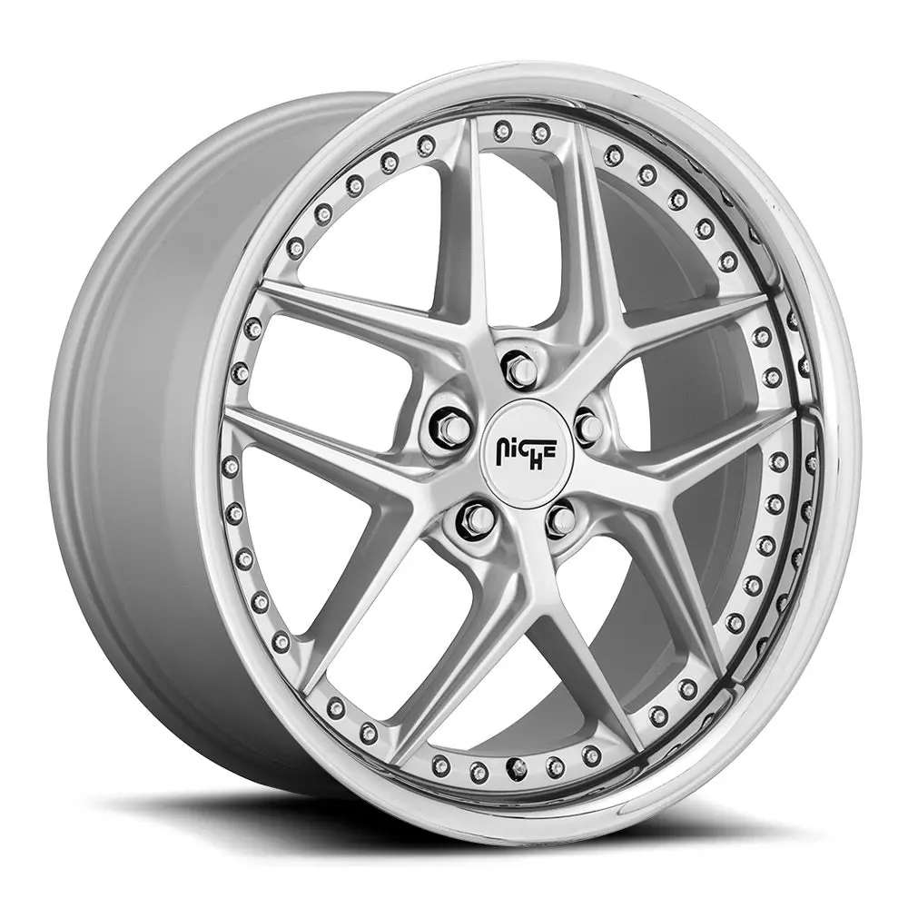 20" Niche Vice Matte Silver Wheel 1