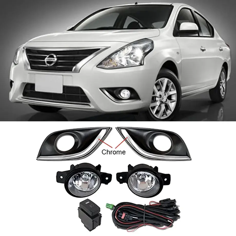 Nissan Almera (14-On) Fog Lamps And Cover 1