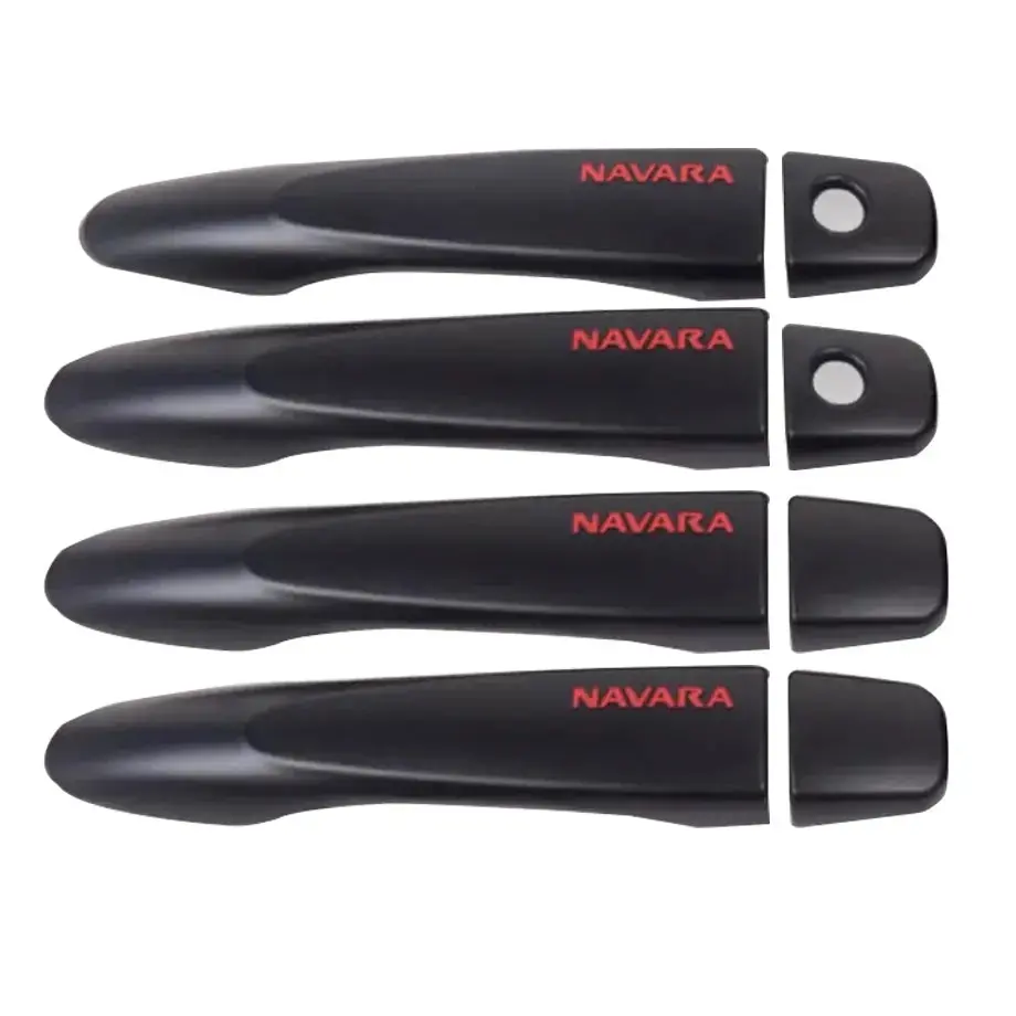 Nissan Navara Np300 Matte Black Door Handle Covers (17-On) 1