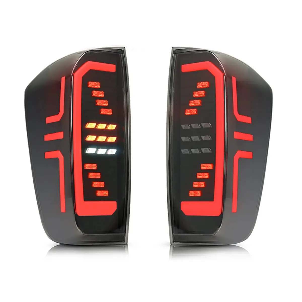 Nissan Navara Np300 (15-On) Smoked Black Led Sequential Taillights 1