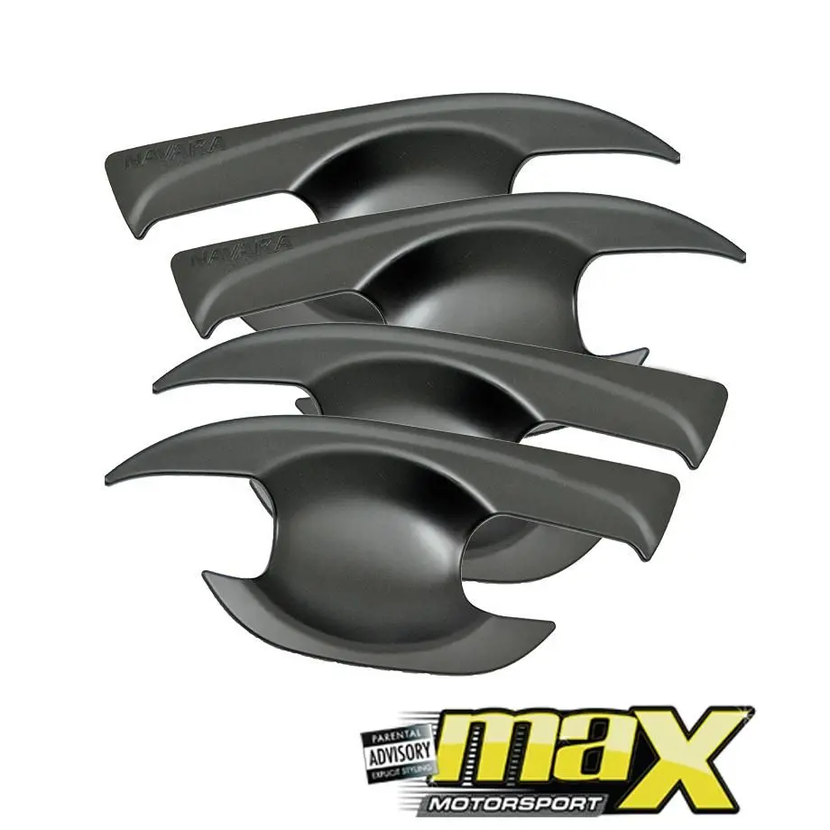 Nissan Navara Np300 (2017-On) Door Cup Covers With Navara Logo 4-Dr 1