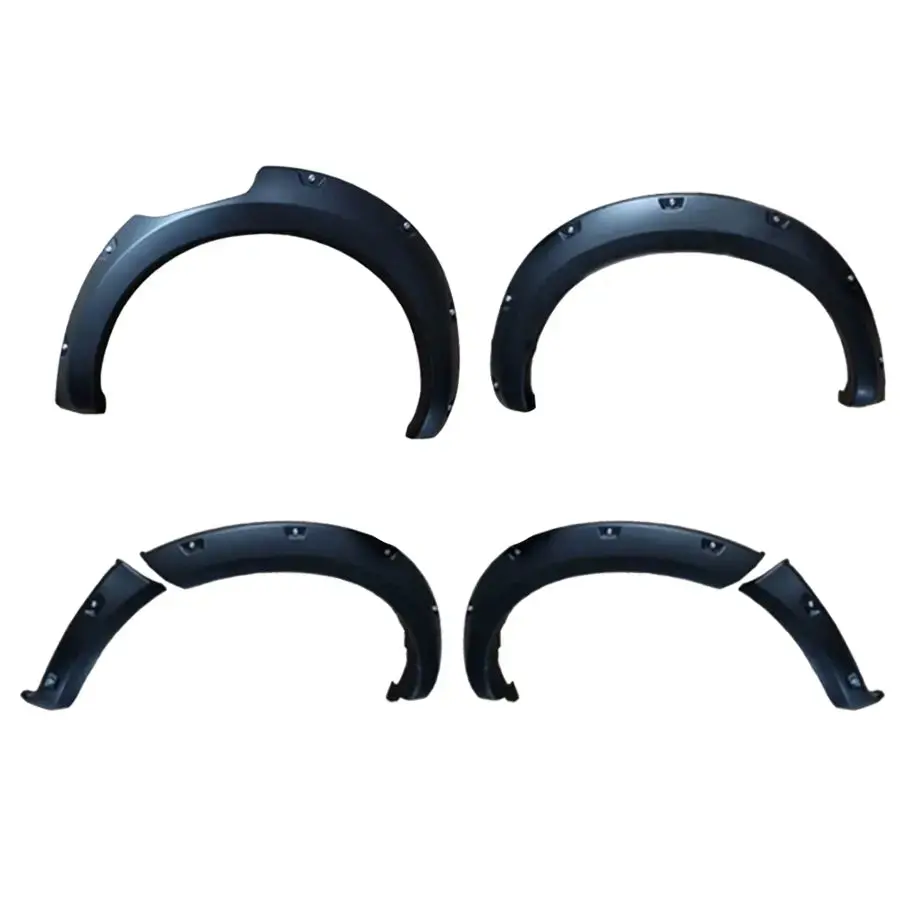 Nissan Navara Np300 (2021-On) Smooth Studded Wheel Arch Kit (9 Inch) 1