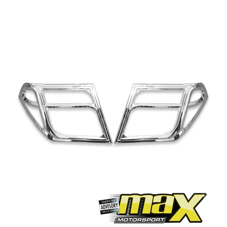 Nissan Navara (04-07) Chrome Headlight Guard 1