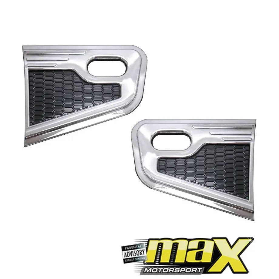 Nissan Navara (05-11) Chrome Side Fender Vents 1
