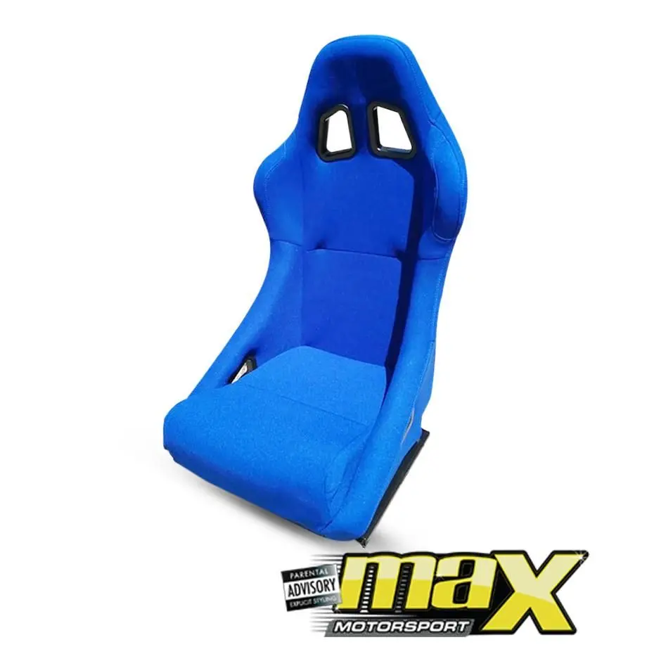 Non-Reclinable Racing Bucket Seats - (Cloth) 1
