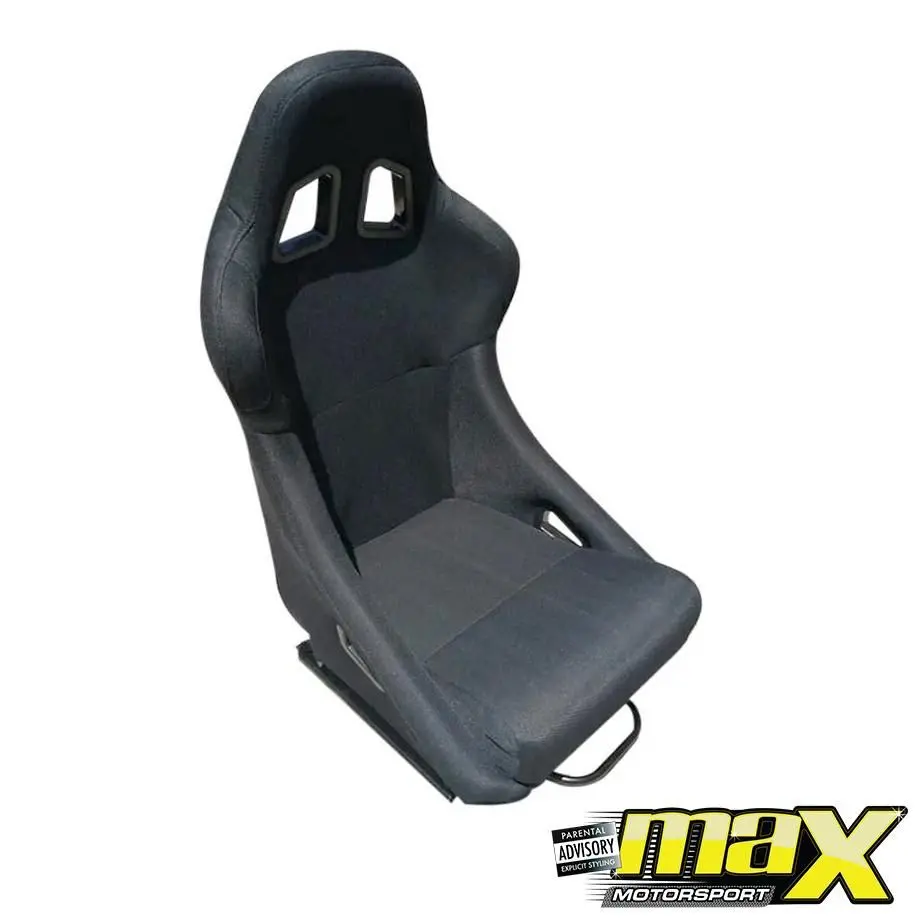Non-Reclinable Racing Bucket Seats - (Cloth) 1