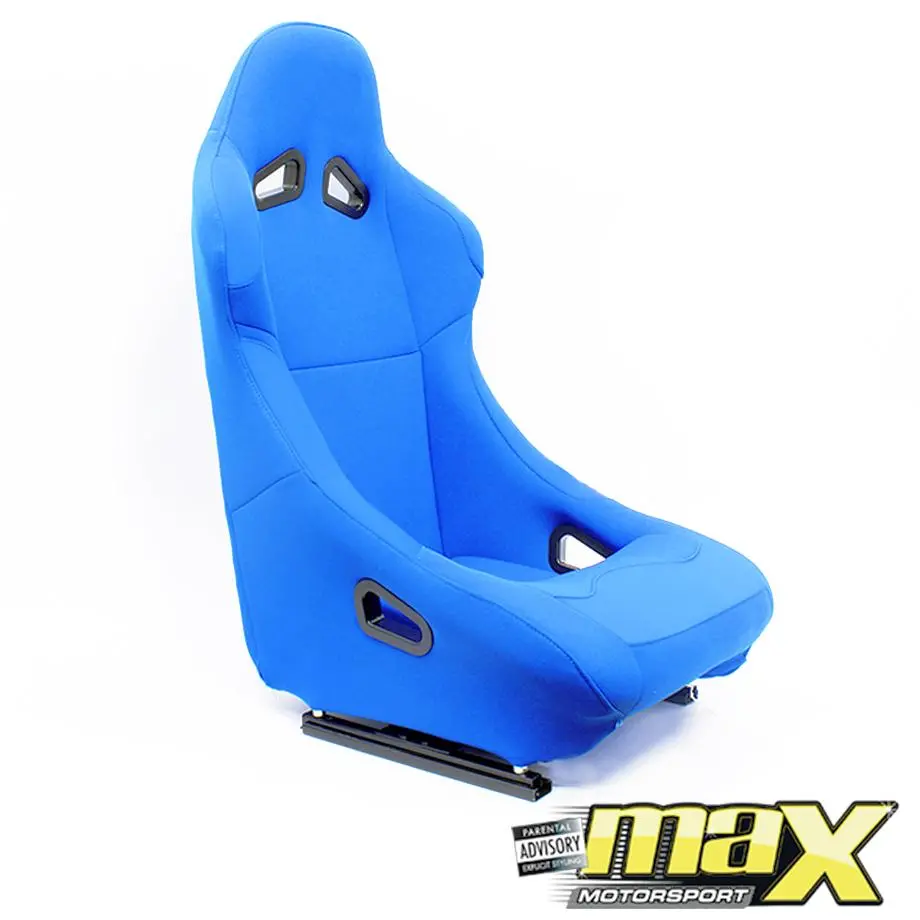 Non-Reclinable Racing Bucket Seats - (Pvc + Cloth) 1