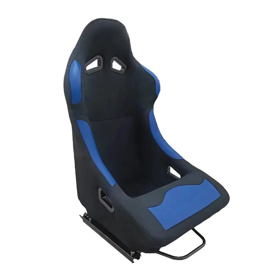 Non-Reclinable Racing Bucket Seats - (Pvc + Cloth) 1