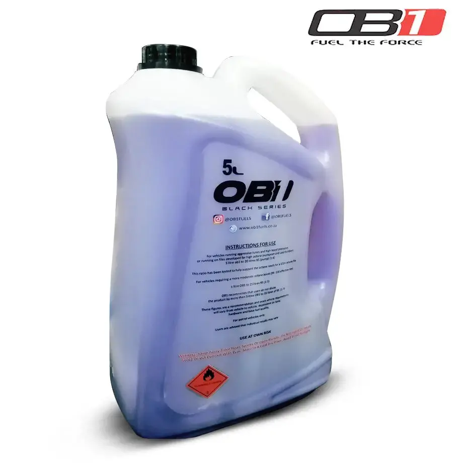 Ob1 Black Series Race Fuel Additive (5 Litre) 1