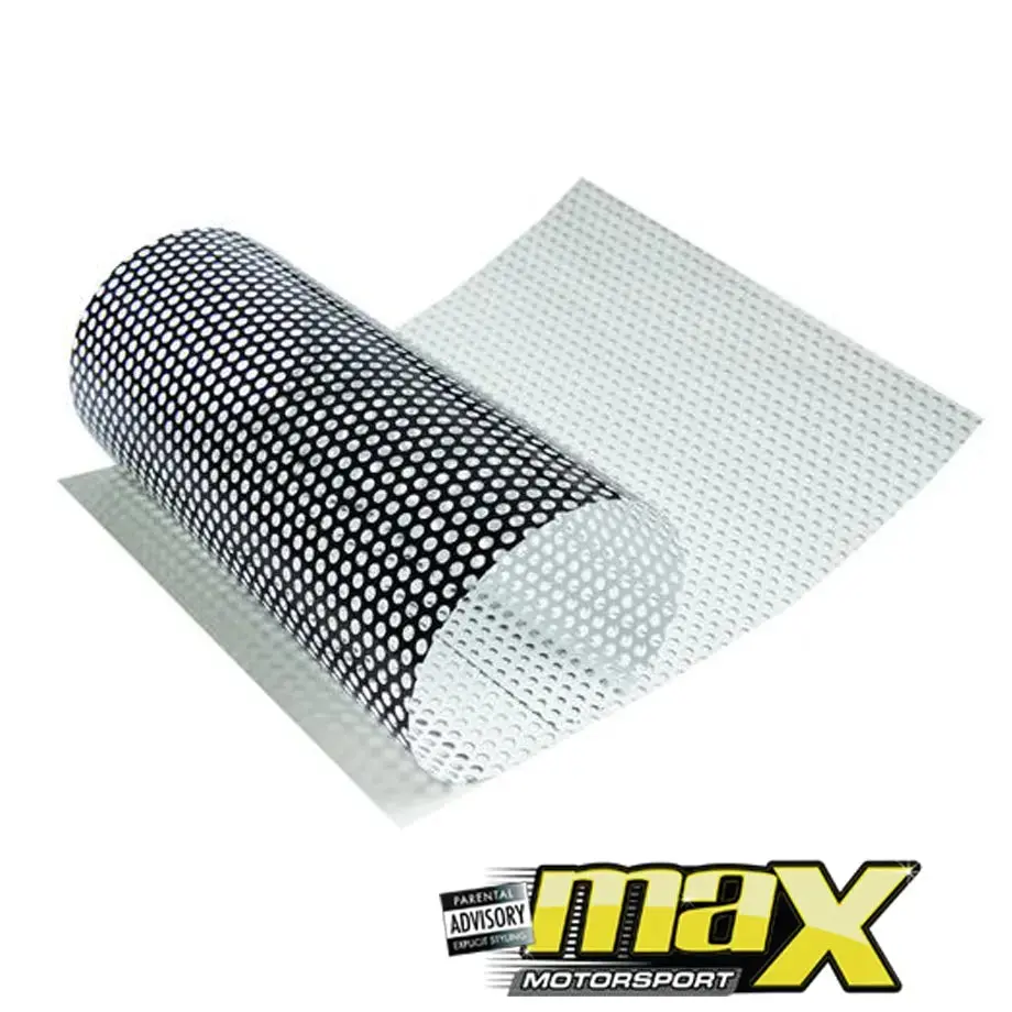 One Way Perforated Protective Headlamp Film 1