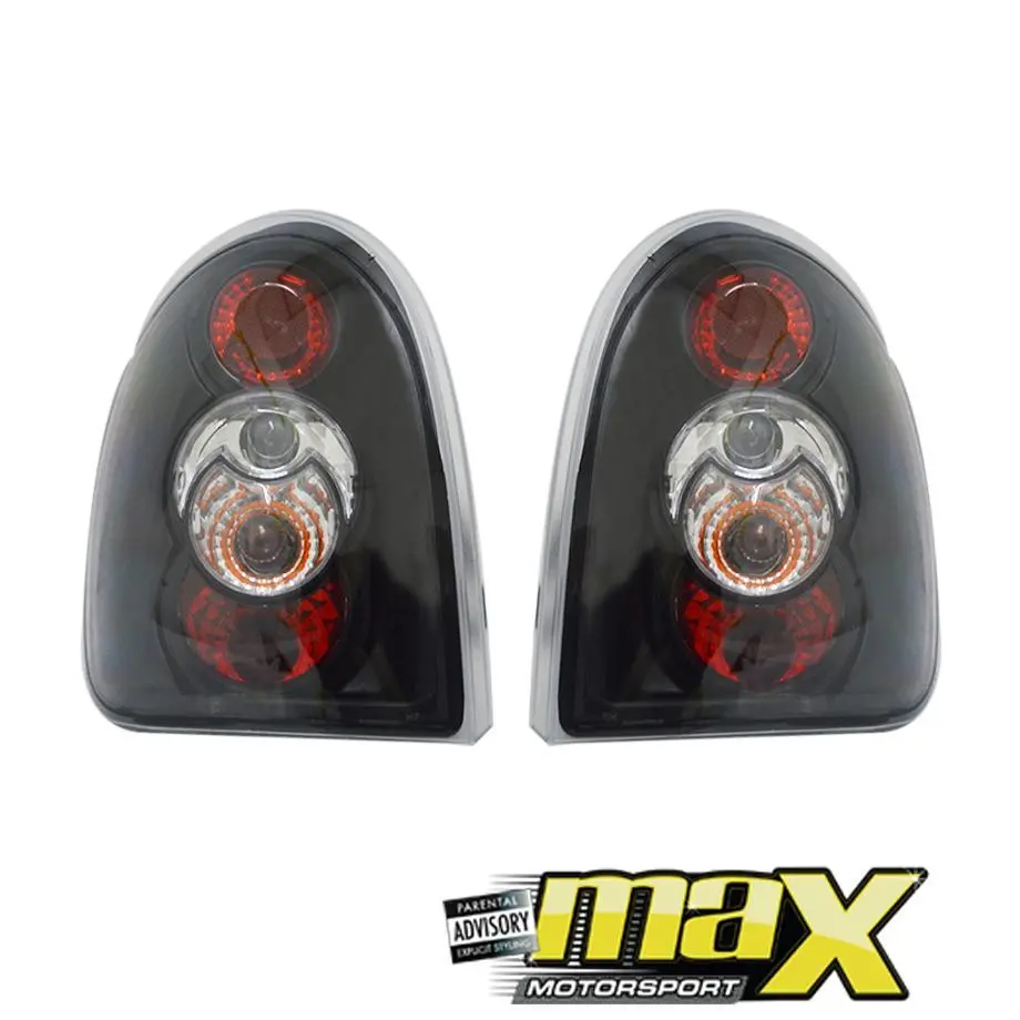 Opel Corsa B (94-06) Smoked Black Lexus Style Taillights 1