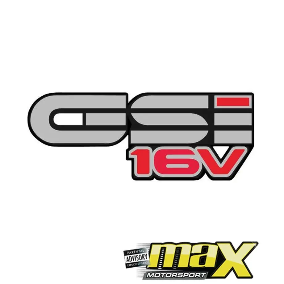 Opel Gsi 16V Sticker 1