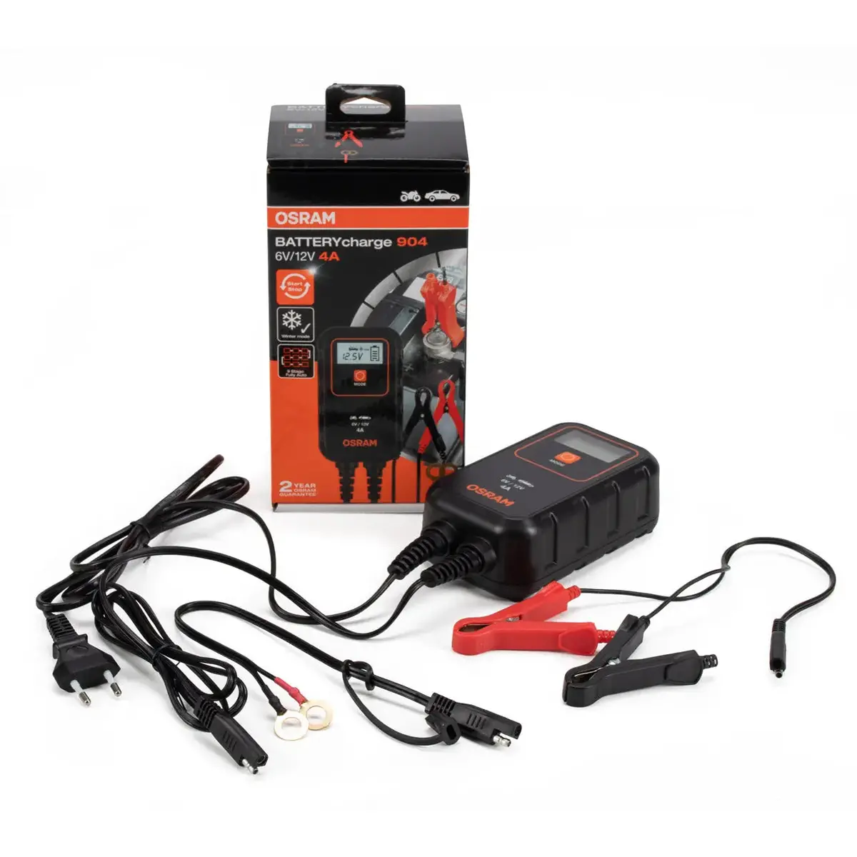 Osram 904 Batterycharge Smart Battery Charger (4A) 1