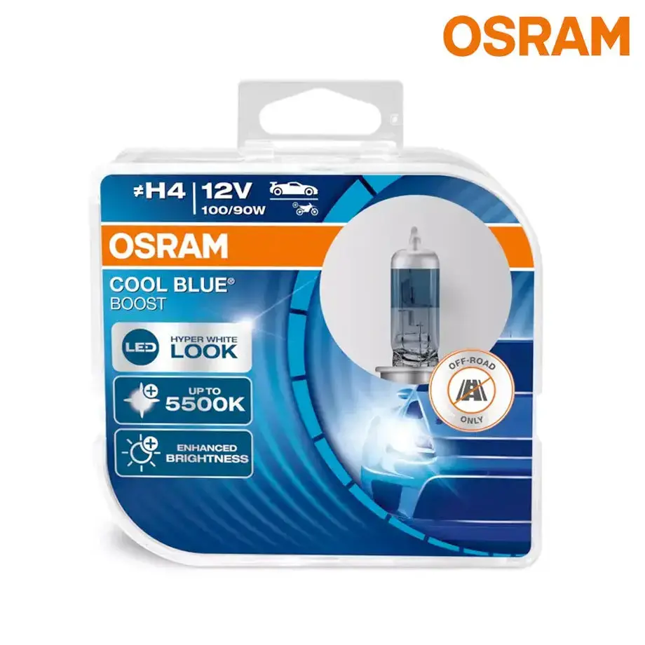 Osram Cool Blue Boost H4 Bulb Set 1