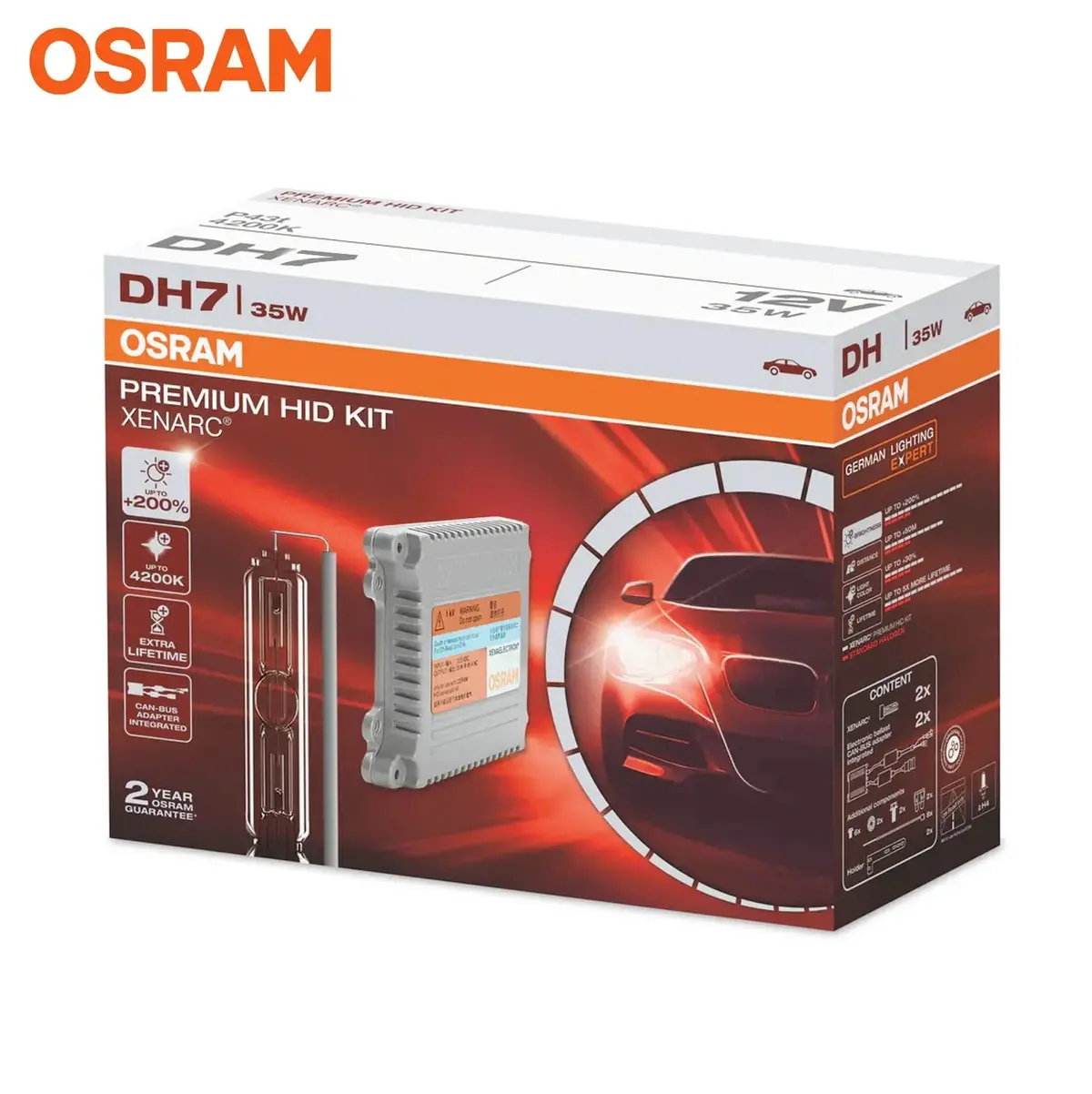 Osram Dh7 Premium Hid Xenon Upgrade Kit (H7) 1