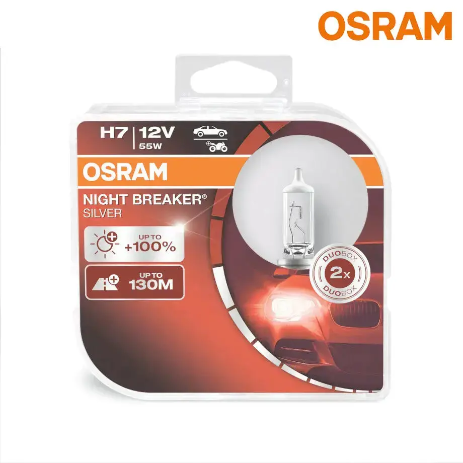 Osram Night Breaker Silver H7 Bulb Set 1