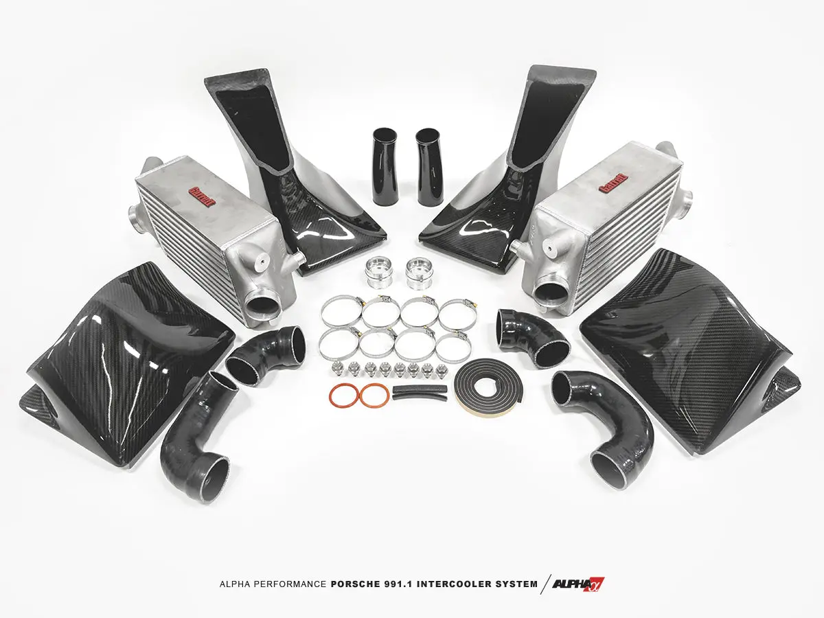 Ams Performance Porsche 911 Turbo/Turbo S 991.1 Alpha Intercooler Kit 1