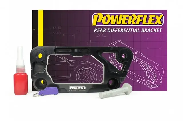 Powerflex Bmw F80 M3 / F82 M4 Dual Mount Diff Bracket 1