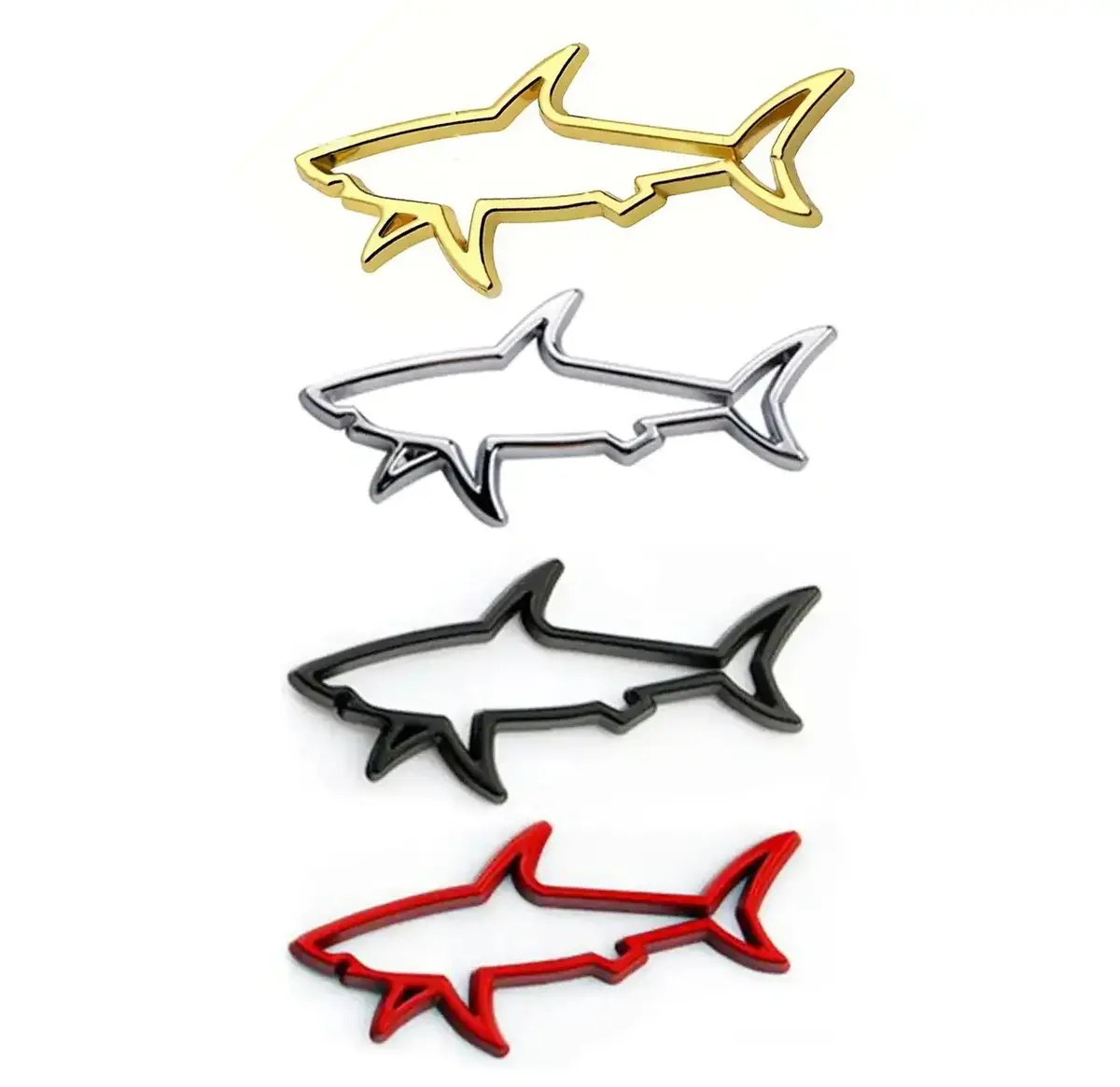 Paul & Shark Stick-On Metal Badge 1