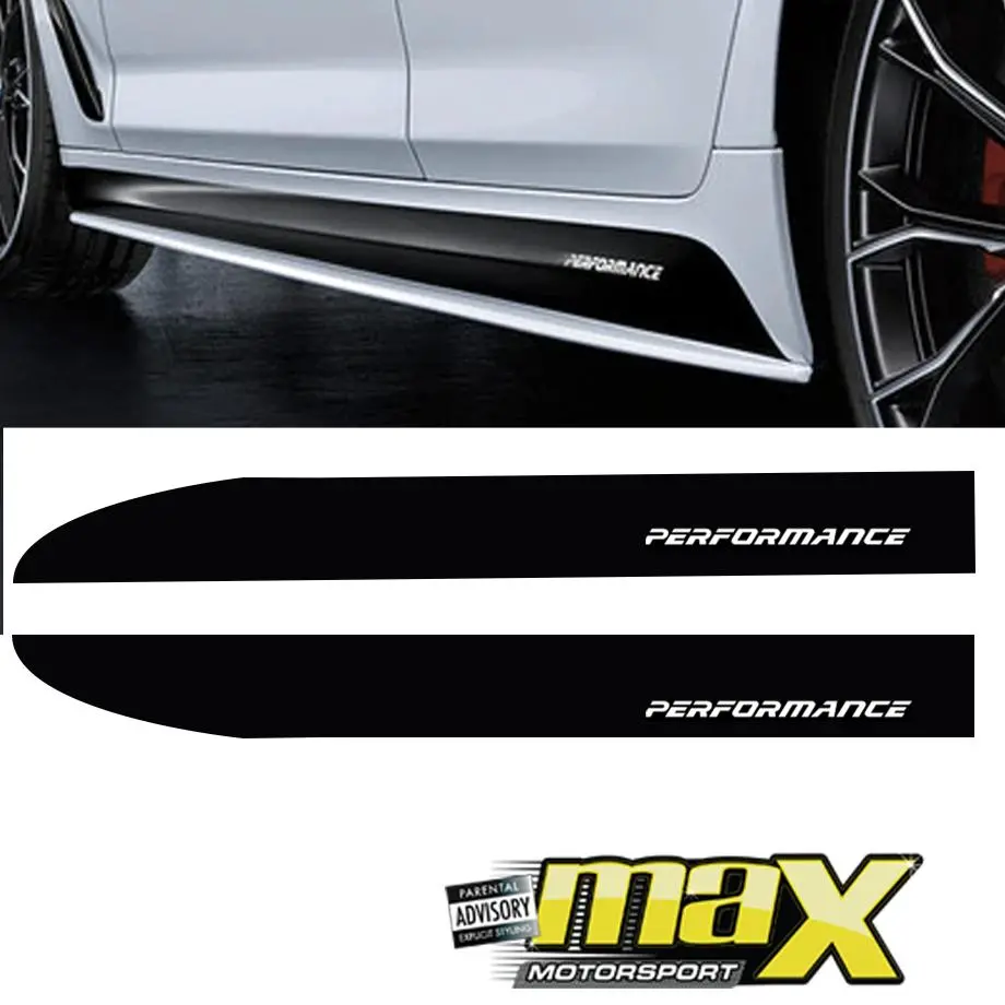 Bm F30 Performance Style Sticker Kit 1