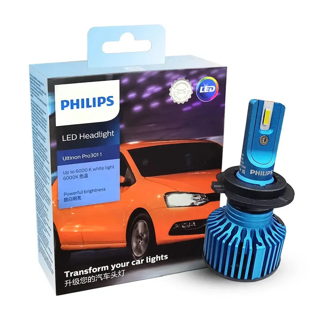 Philips Led Ultinon Pro3011 H7 Headlight Bulb Kit 1