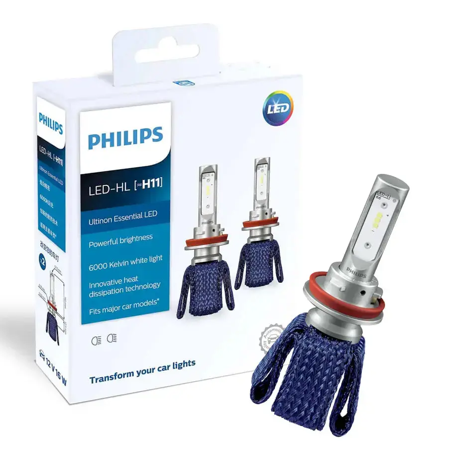Philips Ultinon Essential Led Headlight Bulb Kit - H11 1