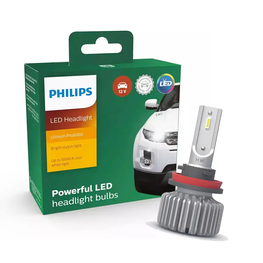 Philips Ultinon Pro1000 Led H11 Headlight Bulb Kit 1