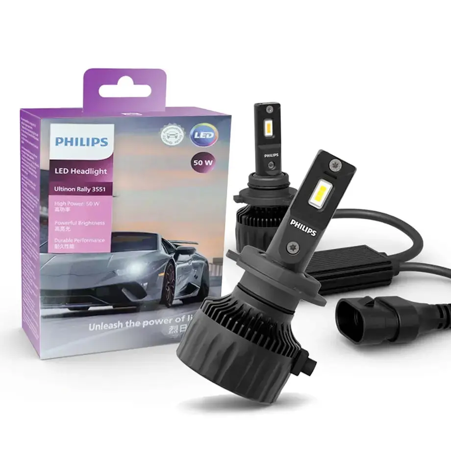 Philips Ultinon Rally 3551 - Hb4 Led Headlight Bulb Kit 1