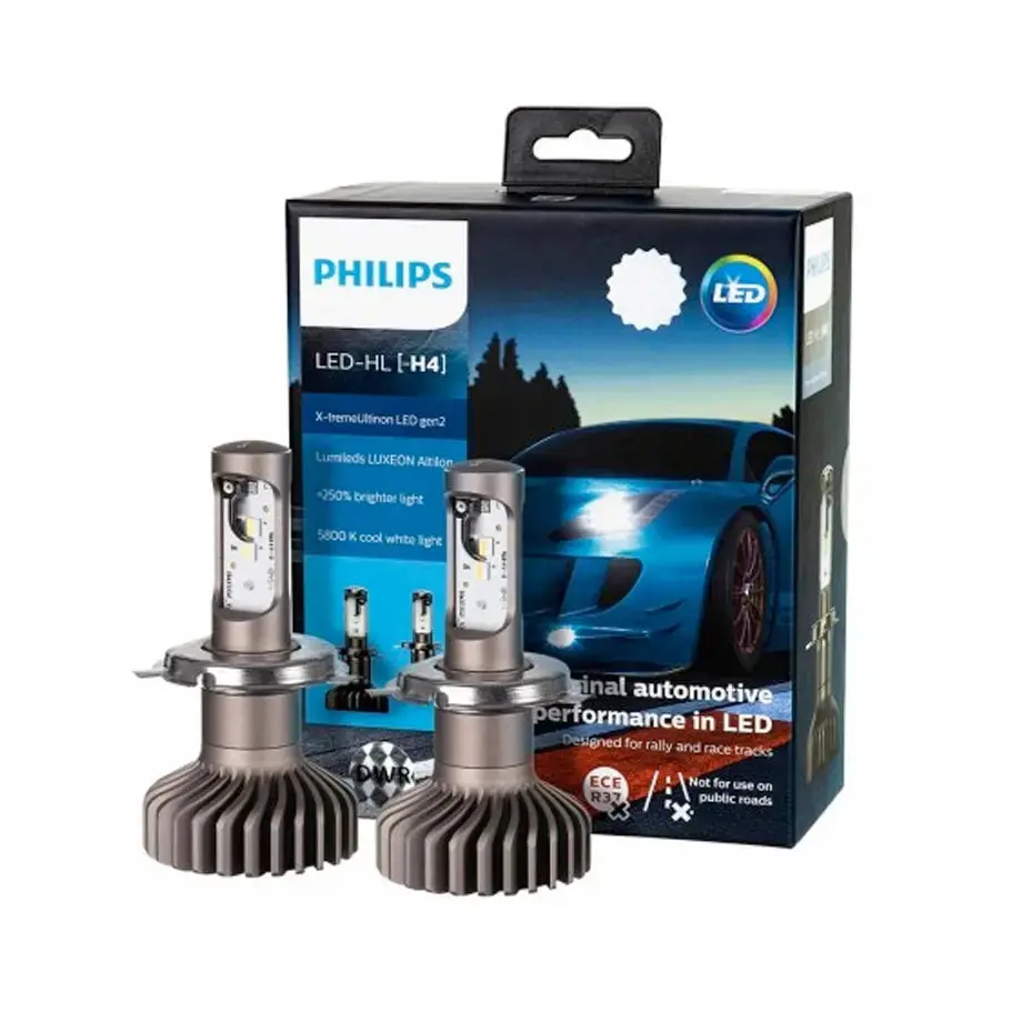 Philips X-Treme Ultinon Led Gen2 Headlight Bulb Kit - H4 1