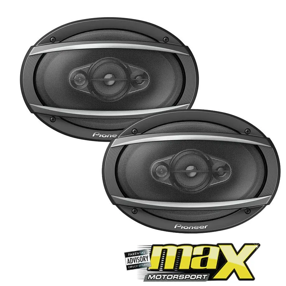 Pioneer 6X9 4-Way Coaxial Speakers (450W) 1