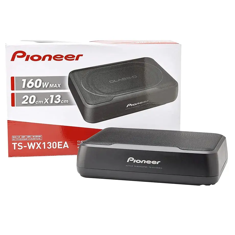 Pioneer Ts-Wx130ea Space Saving Active Subwoofer - (160W) 1