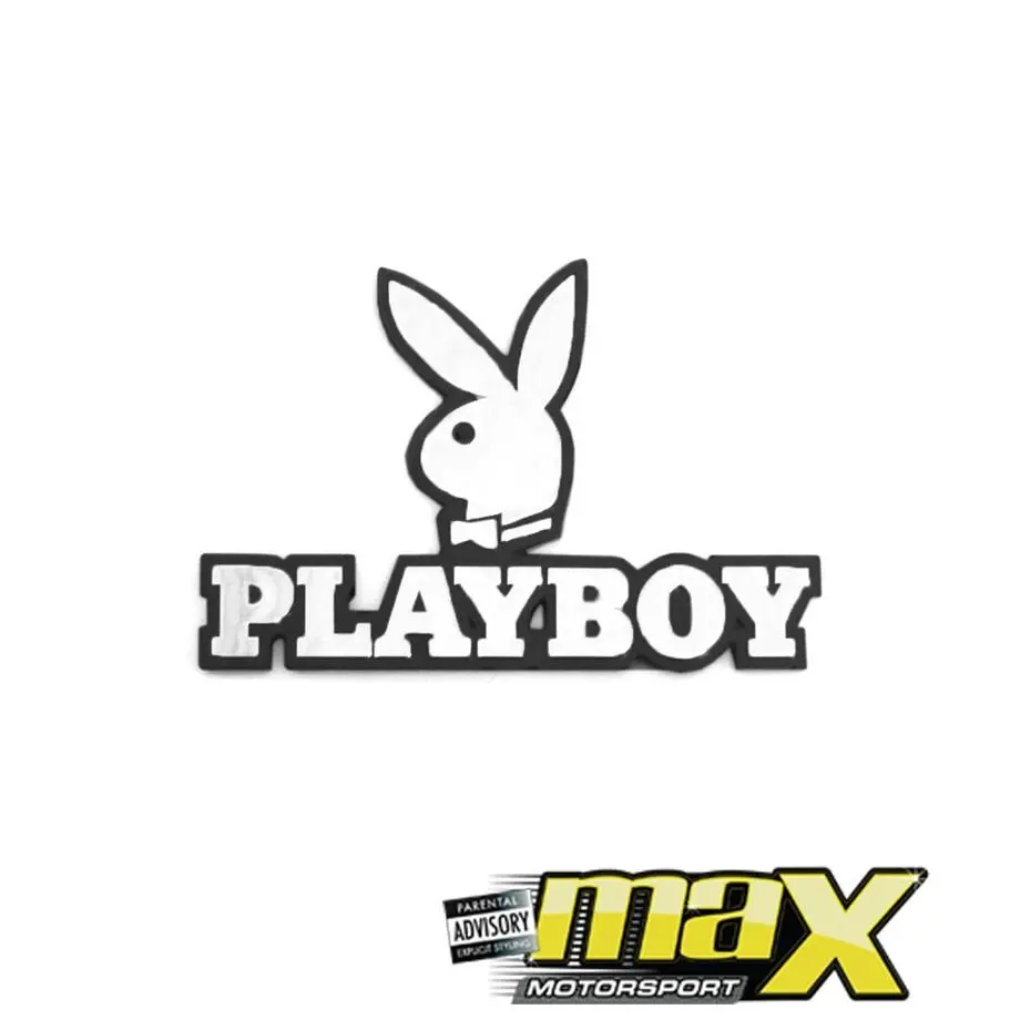 Playboy Badge (Black) 1