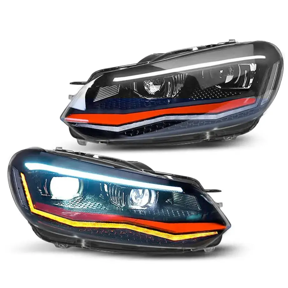 Polo 8 Aw Style Projector Headlight -  Suitable To Fit Vw Polo 6 (10-On) 1