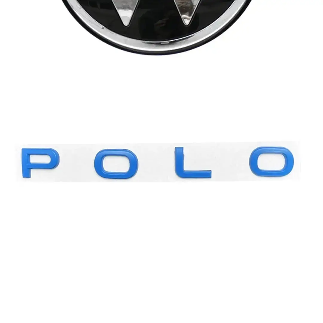 Polo Lettering Badge (Blue) - Polo 8 Style 1