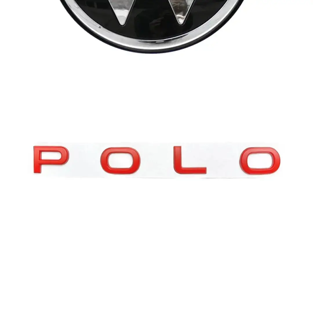 Polo Lettering Badge (Red) - Polo 8 Style 1