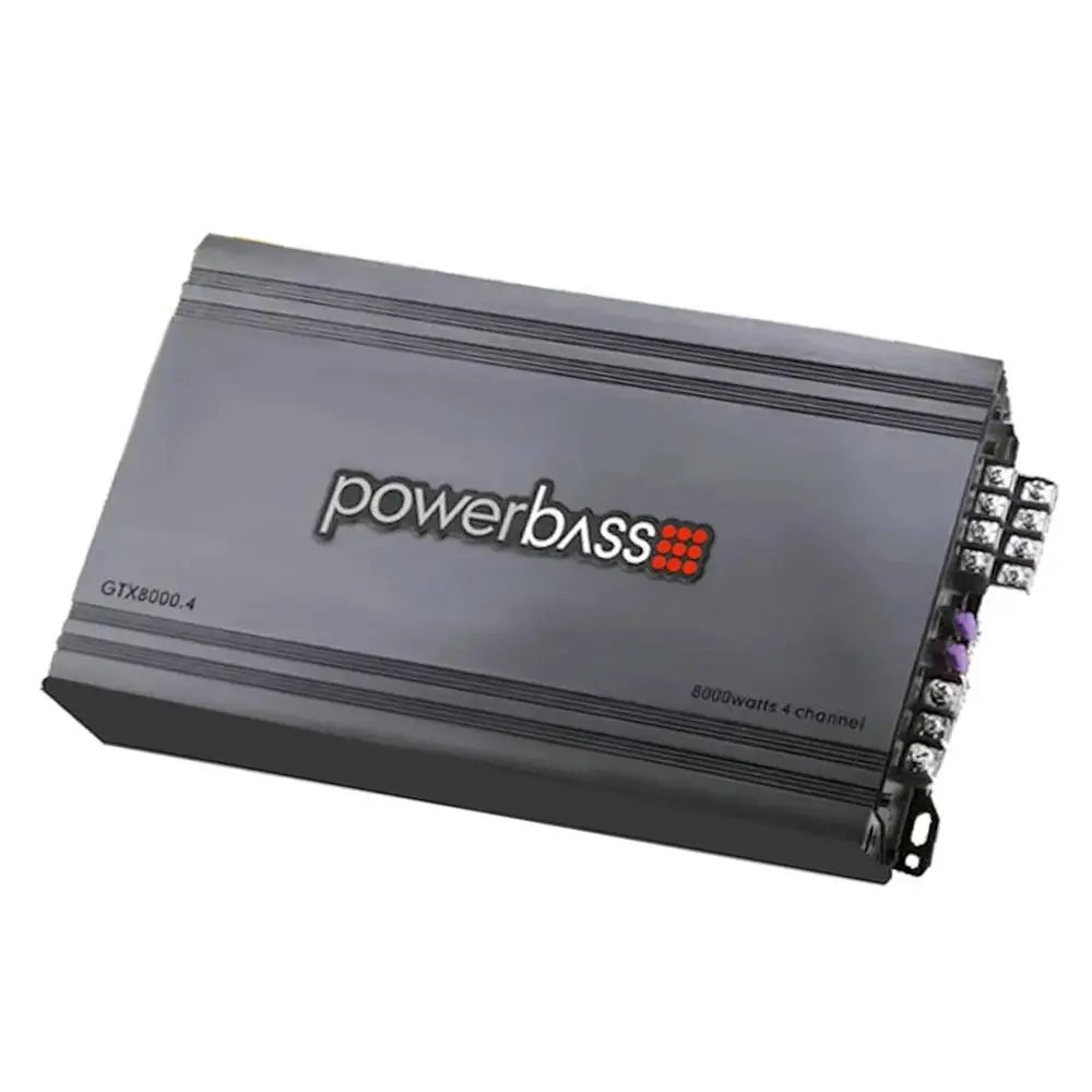 Powerbass Gtx8000.4 4-Channel Amplifier (8000W) 1