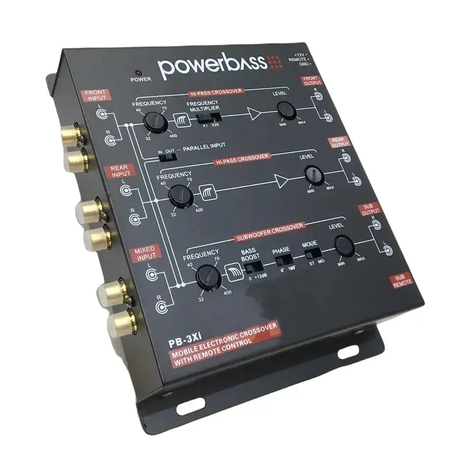 Powerbass Pb-3Xi 3-Way Digital Crossover 1