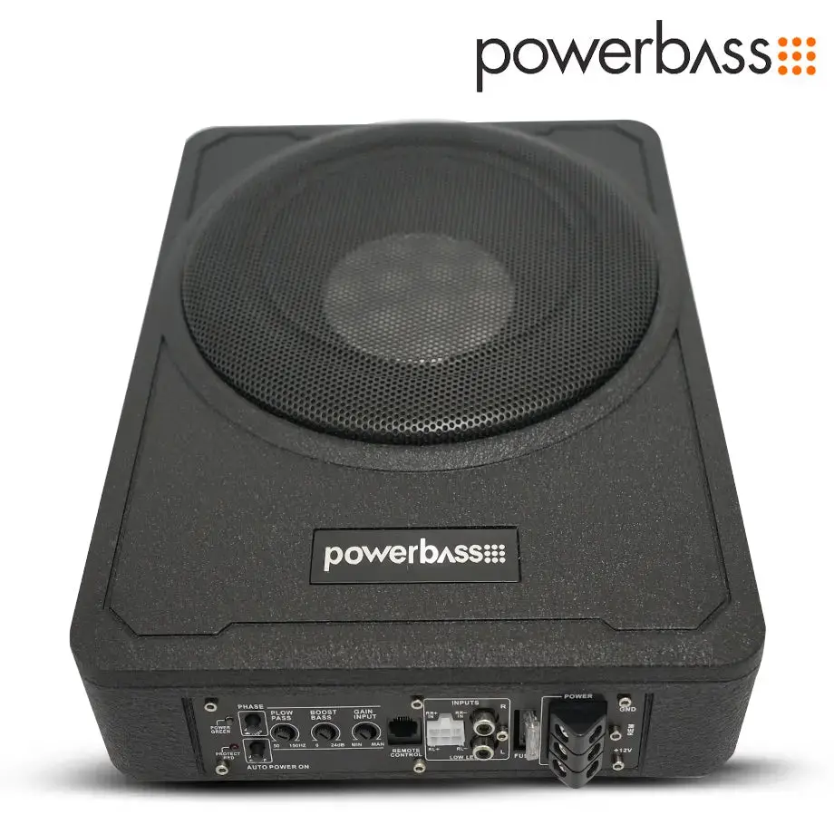 Powerbass Pb2500bk - 10 Inch Active Bass Enclosure (10000W) 1