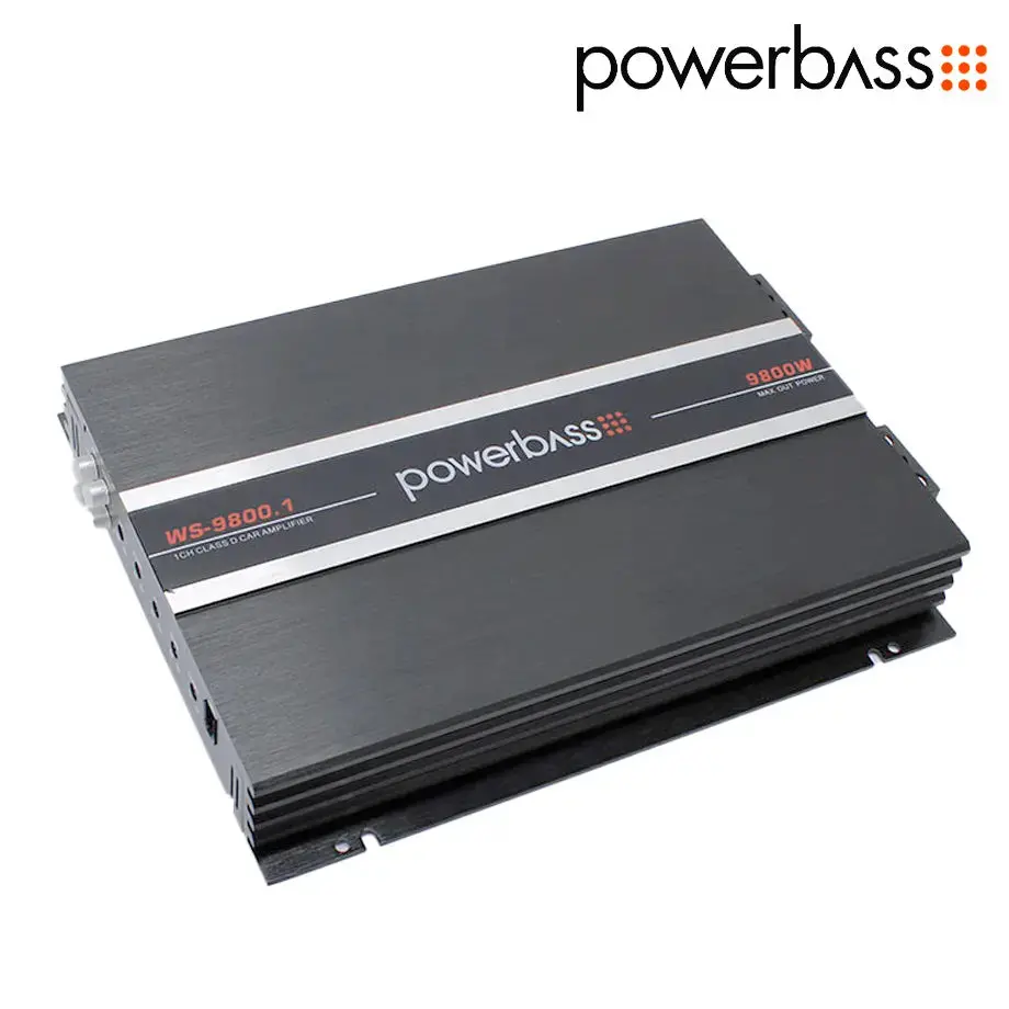 Powerbass Ws-9800.1 Monoblock Amplifier (9800W) 1