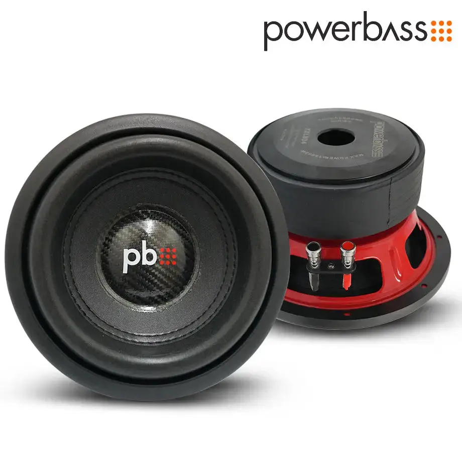 Powerbass Xxl8d4 - 8" Thunder Dome Series Competition Dvc Subwoofer (16000W) 1