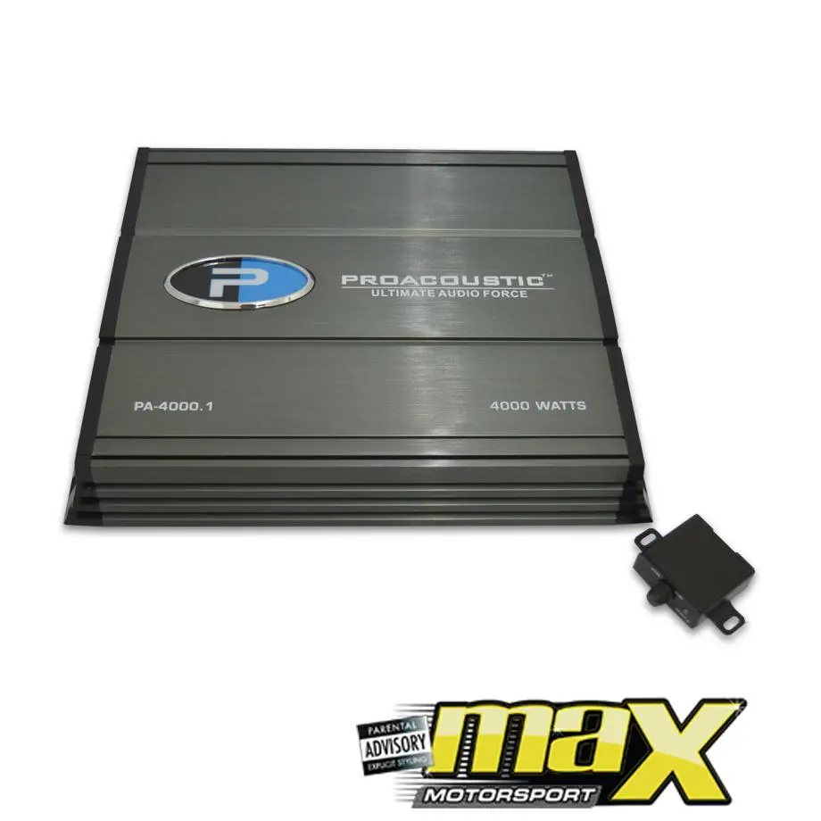 Pro Acoustic 4000W Monoblock Amplifier 1