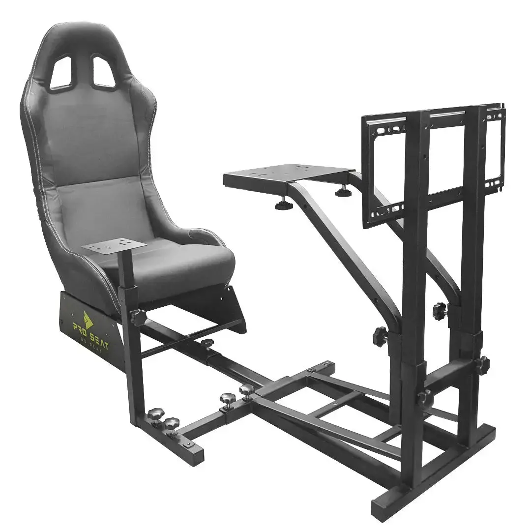 Pro Seat - Racing Simulator Gaming Seat With Tv Stand 1