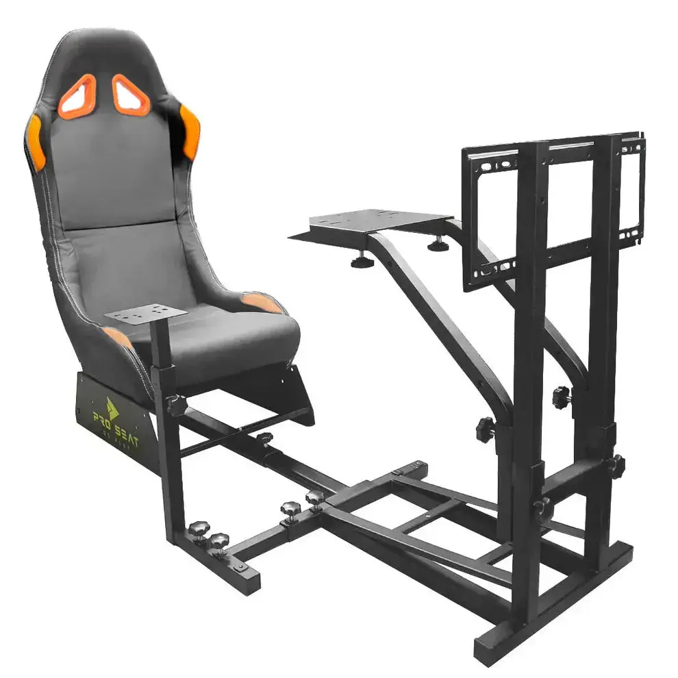 Pro Seat - Racing Simulator Gaming Seat With Tv Stand 1