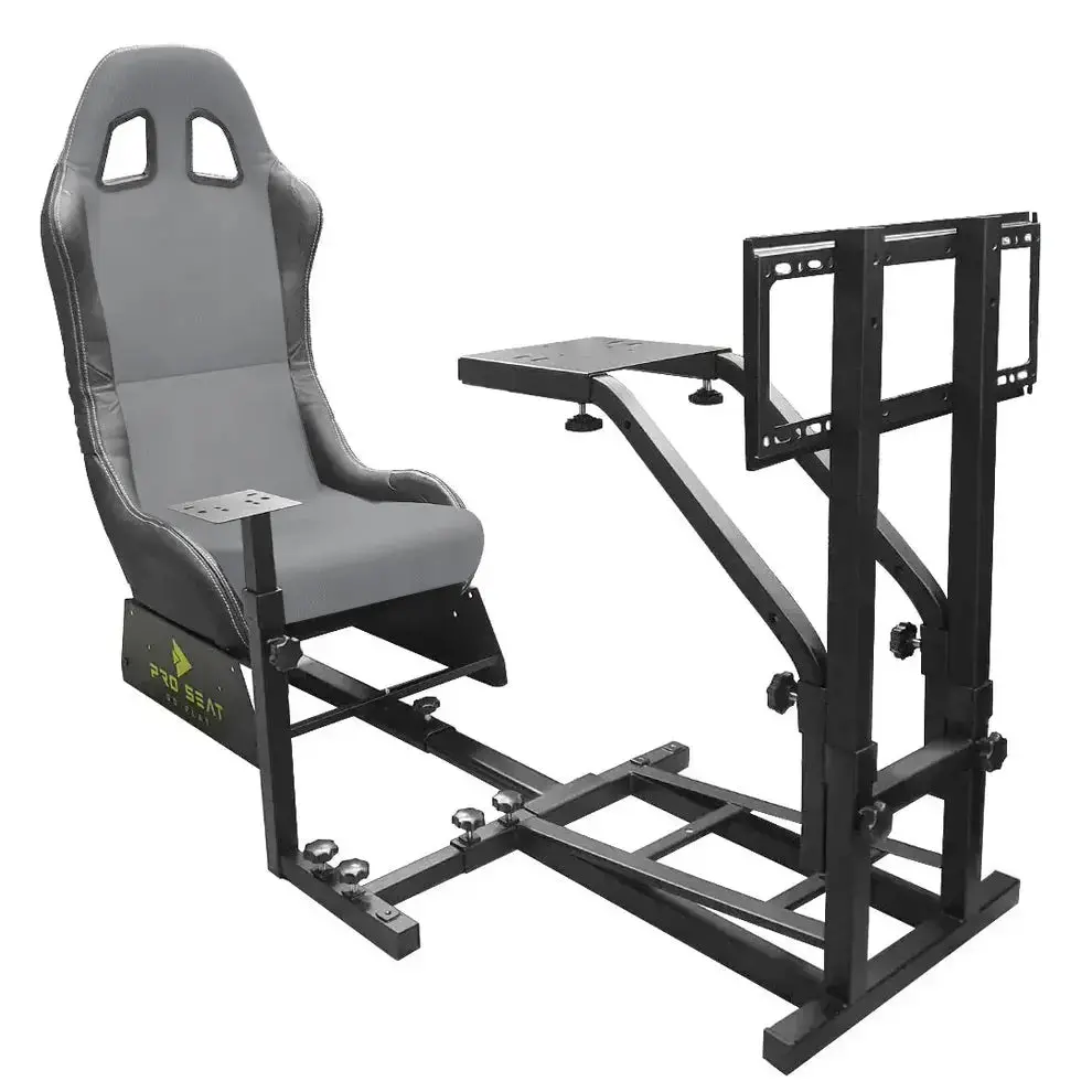 Pro Seat - Racing Simulator Gaming Seat With Tv Stand 1