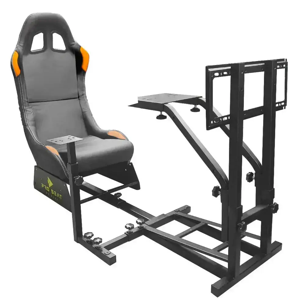 Pro Seat - Racing Simulator Gaming Seat With Tv Stand 1