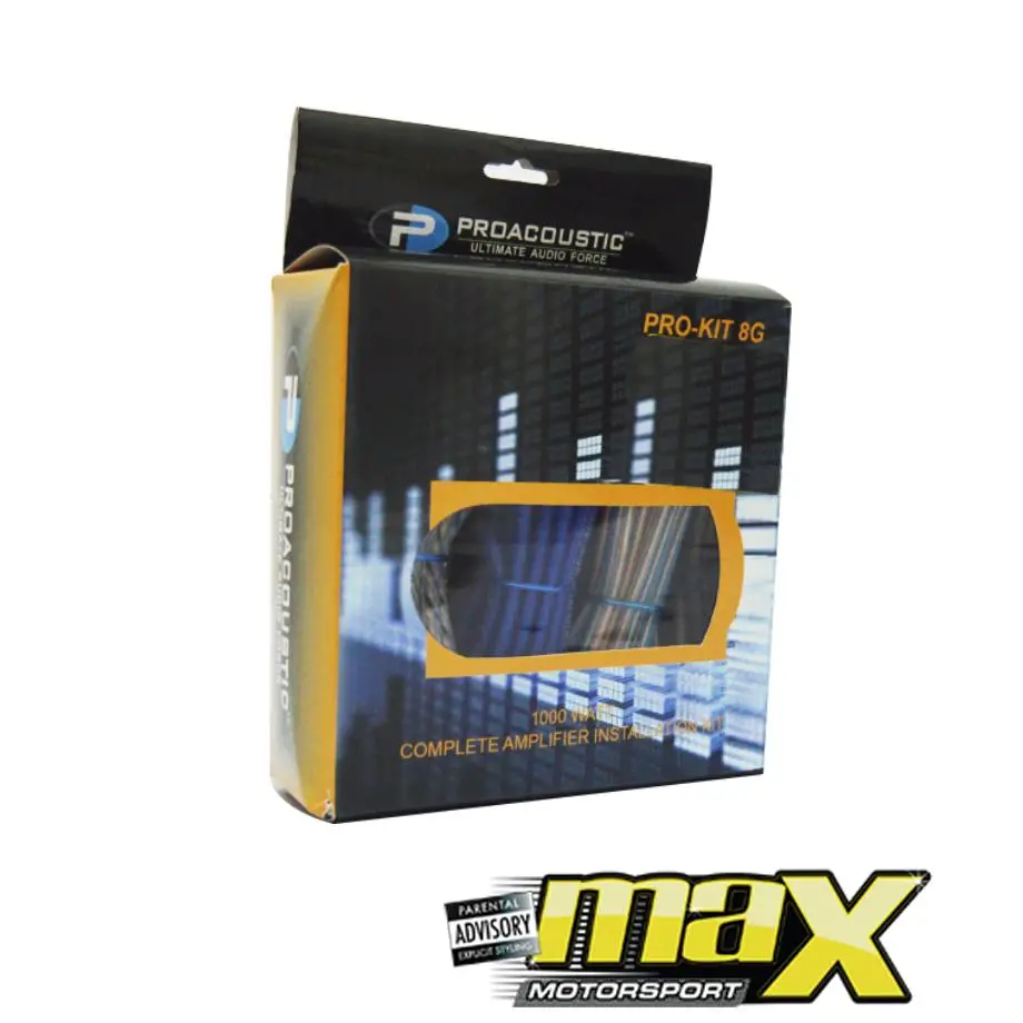 Proacoustic 8-Gauge Wiring Kit 1