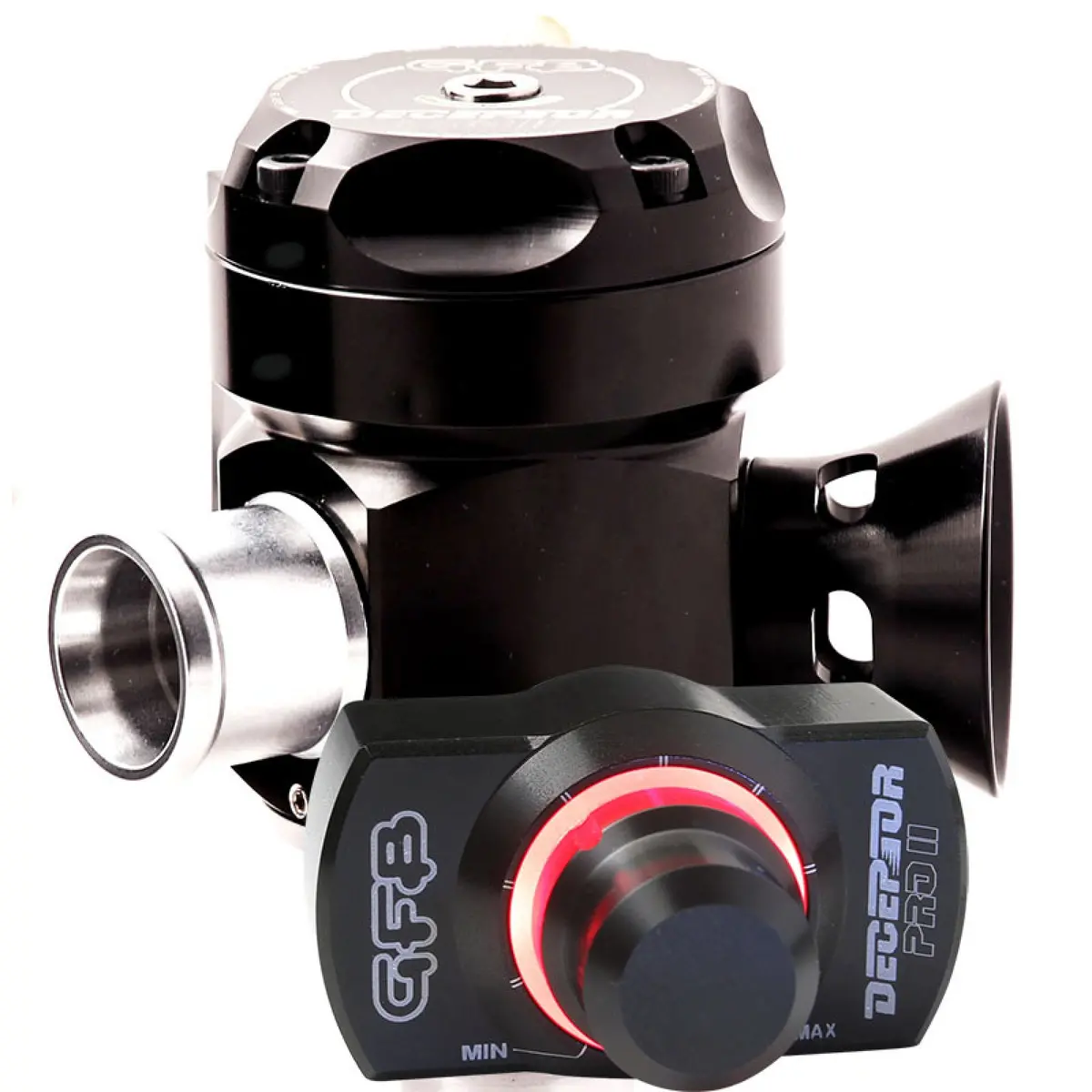Go Fast Bits Universal 20Mm Inlet, 20Mm Outlet Deceptor Pro Ii Remote Adjustable Blow-Off Valve 1